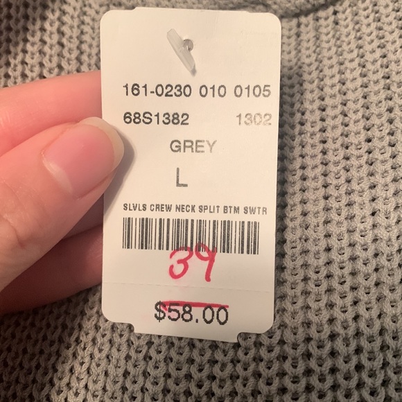 Grey knitted shirt - Picture 4 of 5